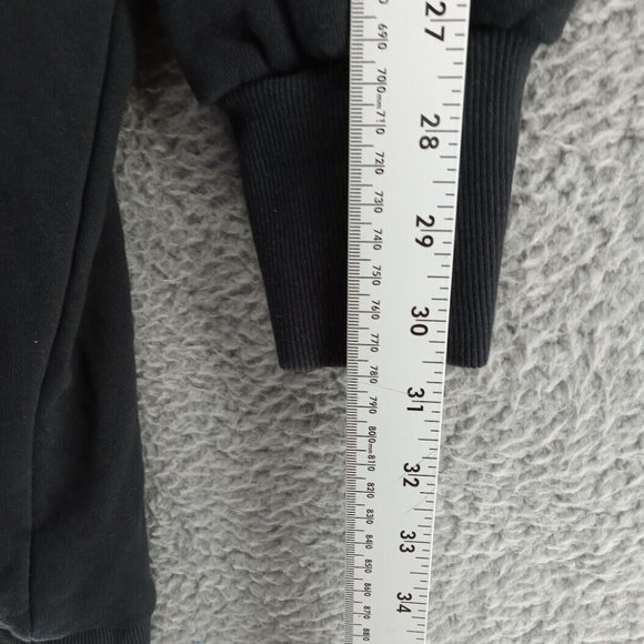 Chicago Bulls Sweatshirt Womens‎ Large Black Graphic Oversized X-Long NBA - Picture 5 of 7